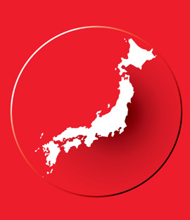 日本列島のイメージ